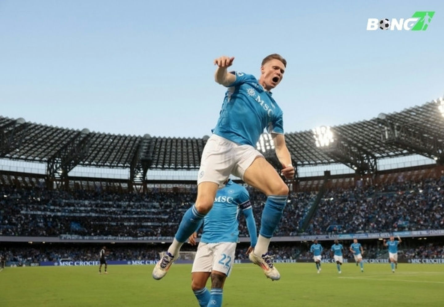 McTominay tỏa sáng cùng Napoli trong trận đại thắng Palermo