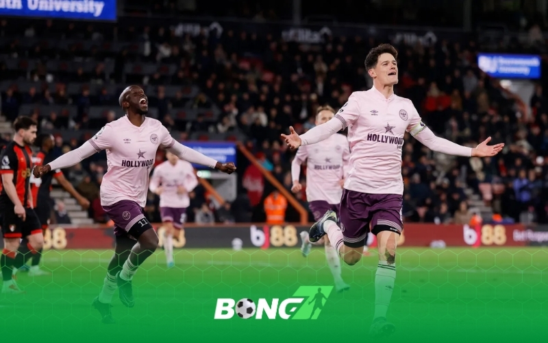 Brentford và Bournemouth 2-1 : Màn lội ngược dòng đầy ngoạn mục