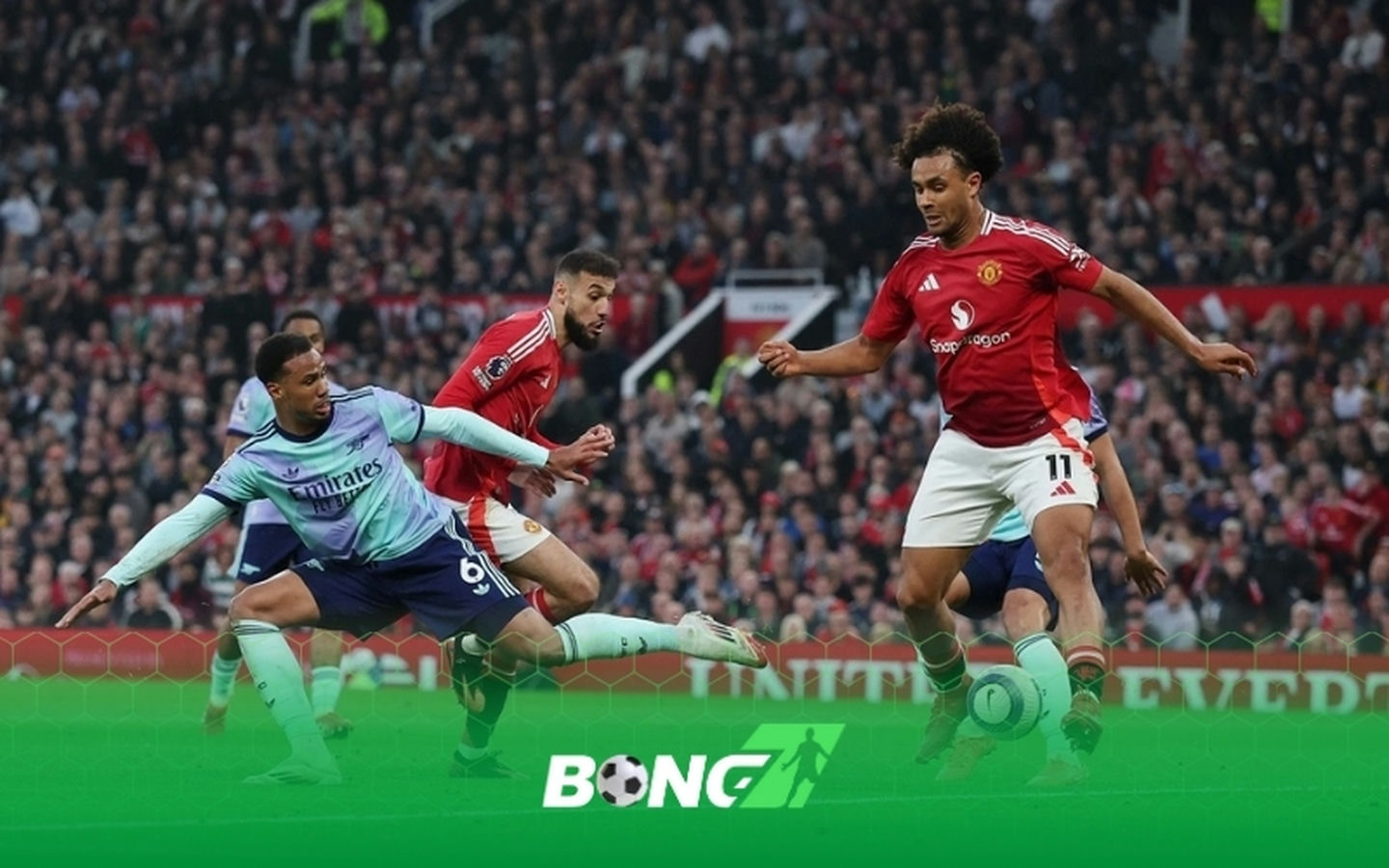 MU 1-1 Arsenal: Điểm nhấn từ màn rượt đuổi đầy cảm xúc