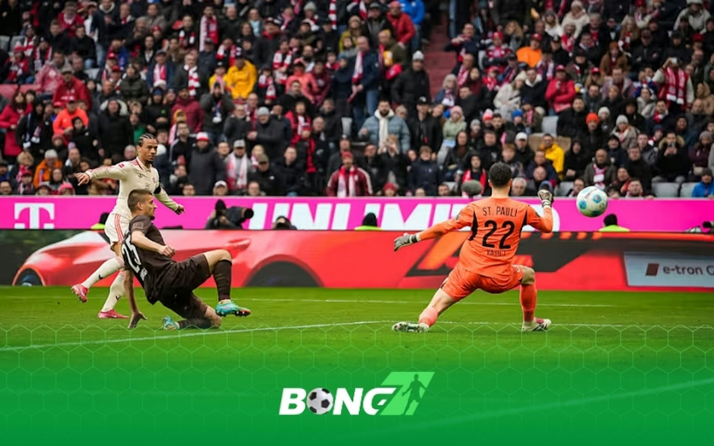 Leroy Sane lập cú đúp định mệnh, khẳng định tương lai với Bayern