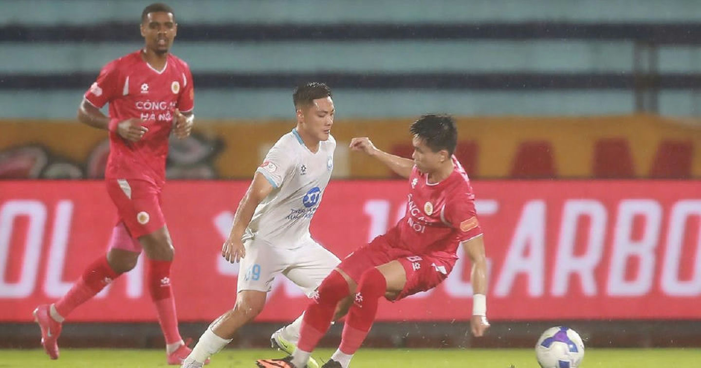 Vòng 5 V.League 2025-2026: Công an Hà Nội đuổi kịp Ninh Bình trong cuộc đua ngôi đầu