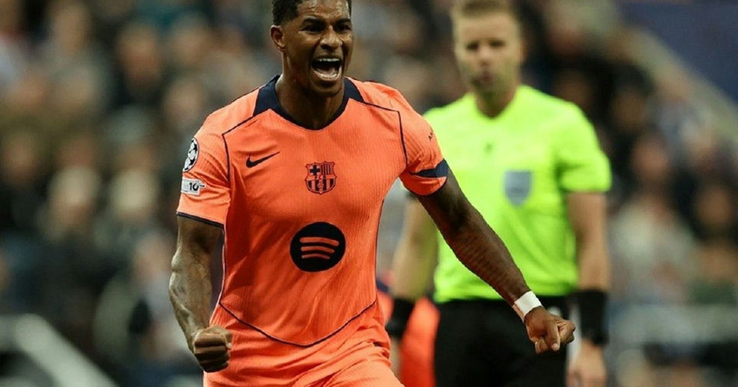 Rashford rực sáng, Barcelona thắng Newcastle ở Champions League