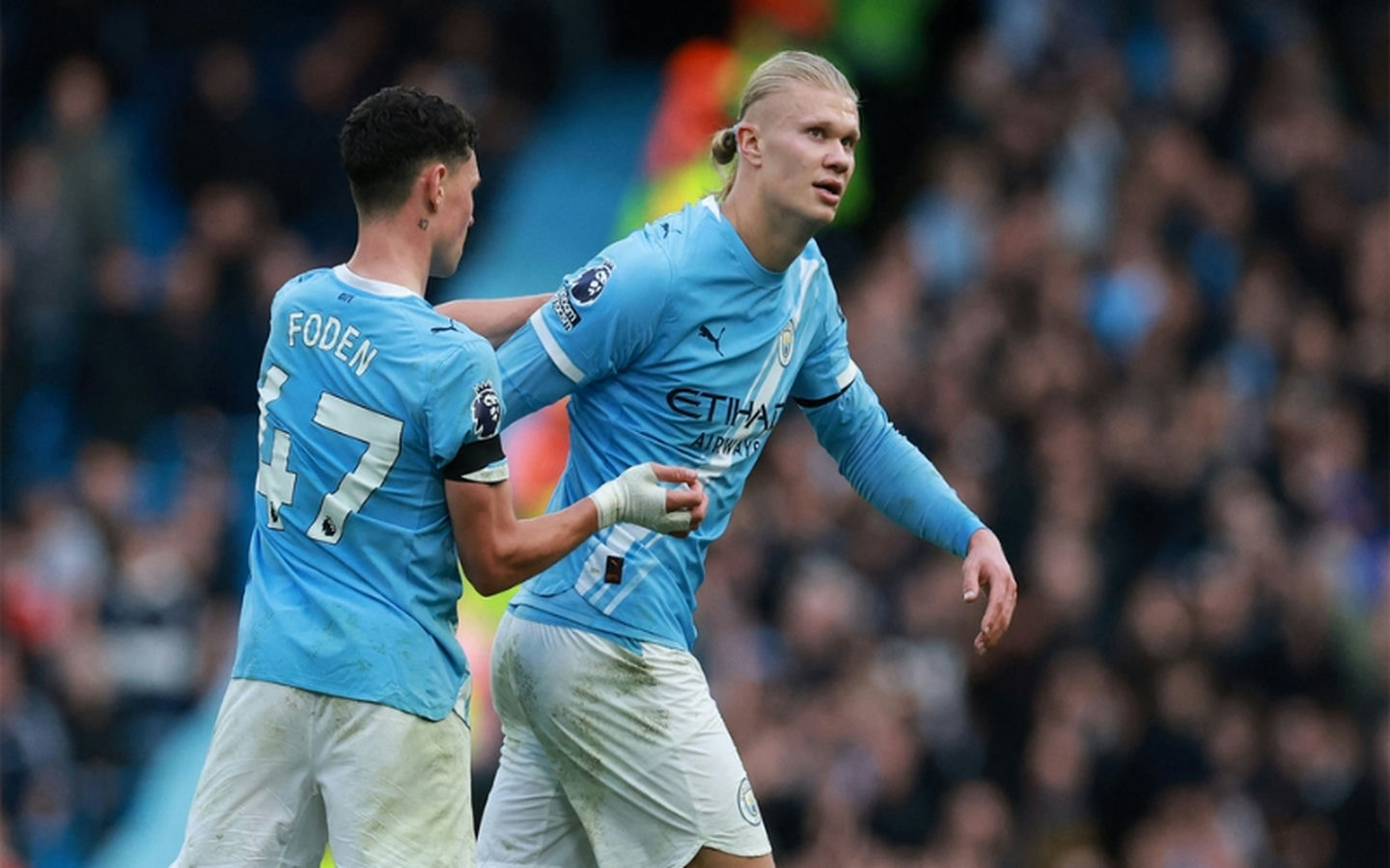 Haaland và Foden là cặp đôi gây ám ảnh của MU trong trận derby