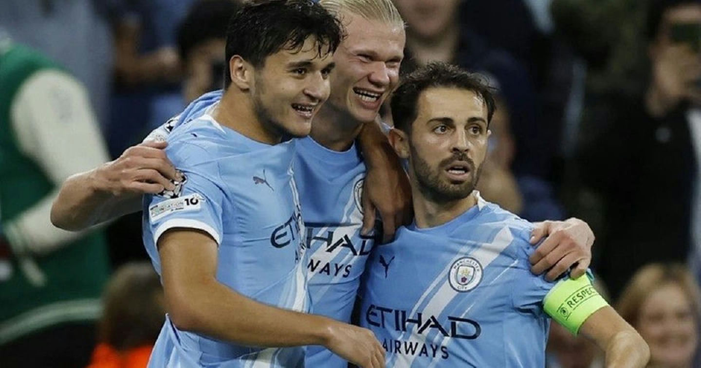 Haaland tỏa sáng giúp Man City nhấn chìm Napoli ở Champions League