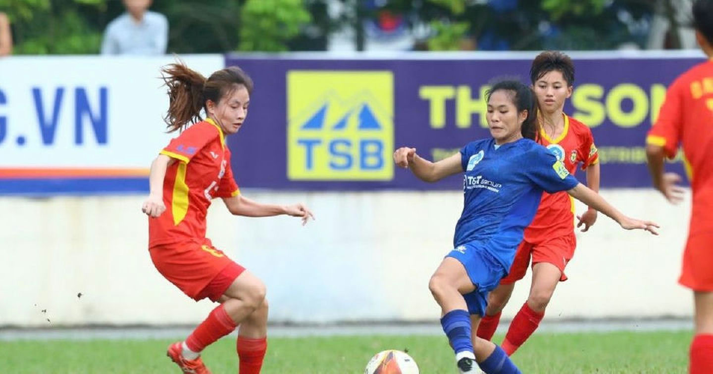 Thái Nguyên T&T thắng nhọc trước câu lạc bộ nữ TP.HCM II, tạm vươn lên tốp 3