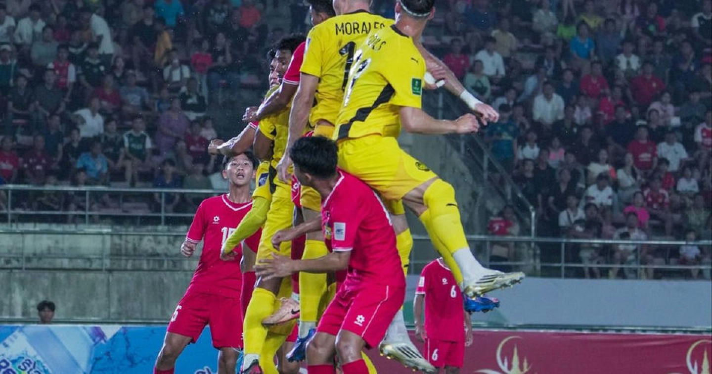 Vòng loại ASIAN Cup 2027: Malaysia thắng Lào, giữ vững ngôi đầu bảng F