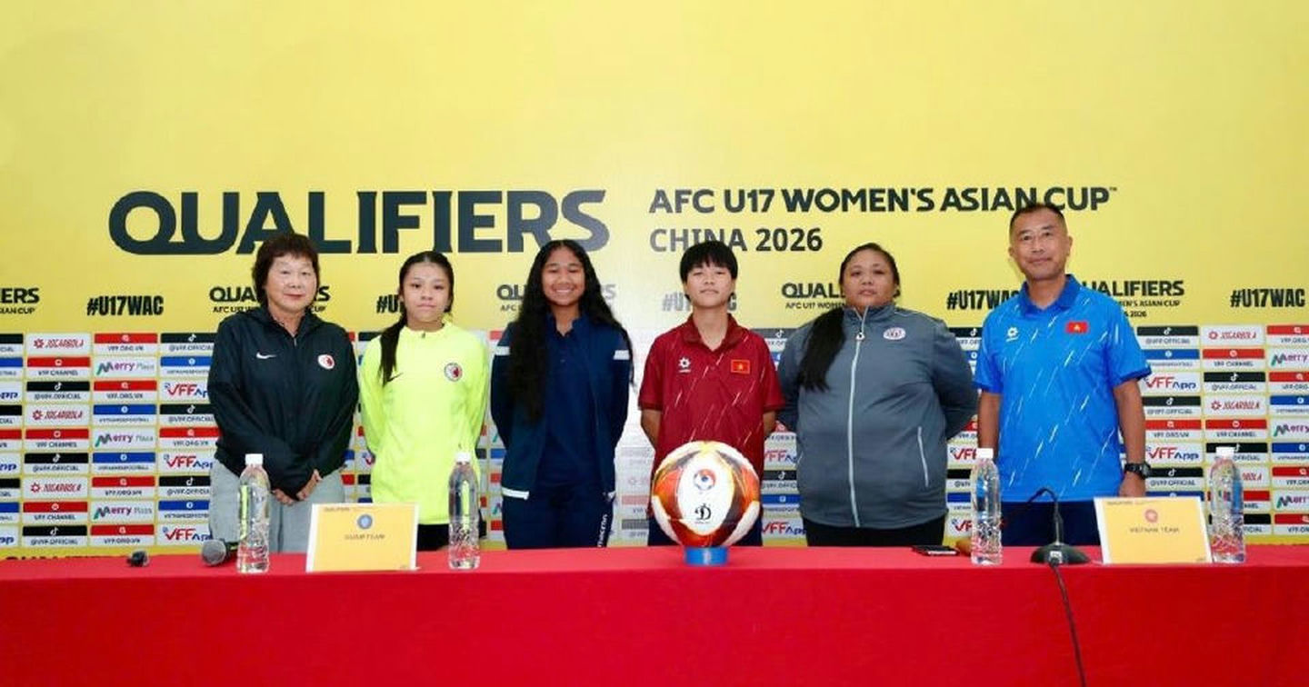 Các đội tự tin tranh ngôi đầu bảng D Vòng loại Giải Bóng đá U17 nữ vô địch châu Á 2026