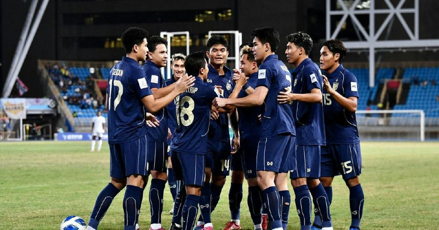 Vòng loại ASIAN Cup 2027: Teerasak Poeiphimai lập hat-trick, Thái Lan vùi dập Đài Loan
