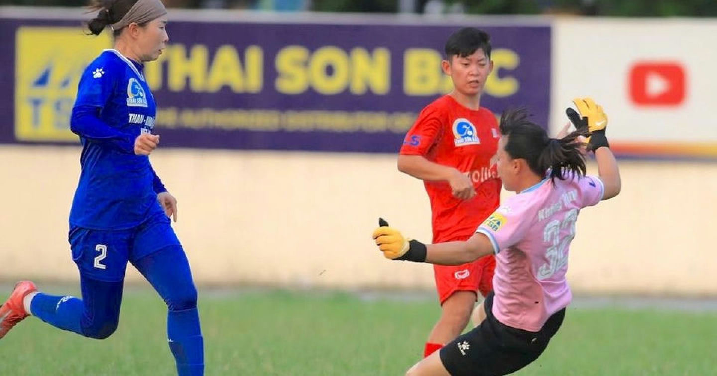 Than Khoáng sản Việt Nam vượt mặt Hà Nội, tạo bước ngoặt trong cuộc đua tam mã tại Giải Bóng đá nữ vô địch quốc gia 2025