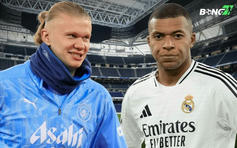 Erling Haaland vs Kylian Mbappe: Cuộc đối đầu đỉnh cao mới của bóng đá thế giới