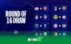 Kết quả bốc thăm vòng 1/8 Champions League: Những trận đại chiến đầy kịch tính