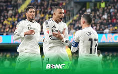 Villarreal 1-2 Real Madrid: "Kền kền trắng" bay cao trên bảng xếp hạng