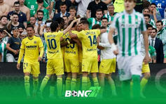 Kết quả Real Betis 1-2 Villarreal: Betis tự làm khó cuộc đua C1
