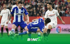 Kết quả Sevilla 1-1 Alaves: Thế trận thắt chặt, cân não đến phút cuối cùng