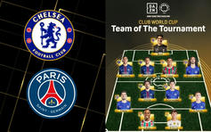 Chelsea và PSG chiếm sóng đội hình tiêu biểu Club World Cup 2025