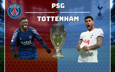 Nhận định trận đấu PSG vs Tottenham tranh Siêu cúp Châu Âu