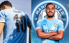 Rayan Cherki nhận áo số 10 tại Man City