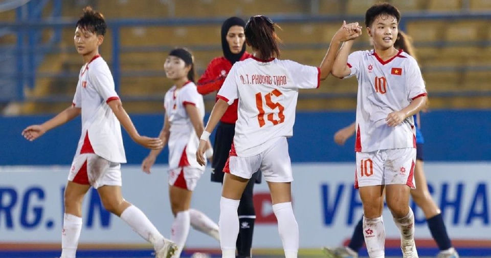 Vòng loại Giải Bóng đá vô địch U17 nữ châu Á 2026: U17 nữ Việt Nam khởi đầu ấn tượng