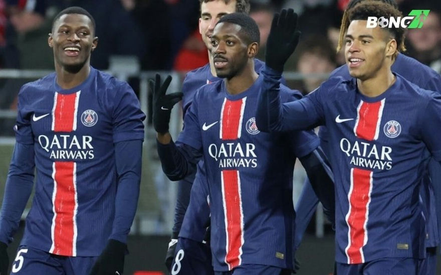 PSG củng cố thế thống trị trên bảng xếp hạng