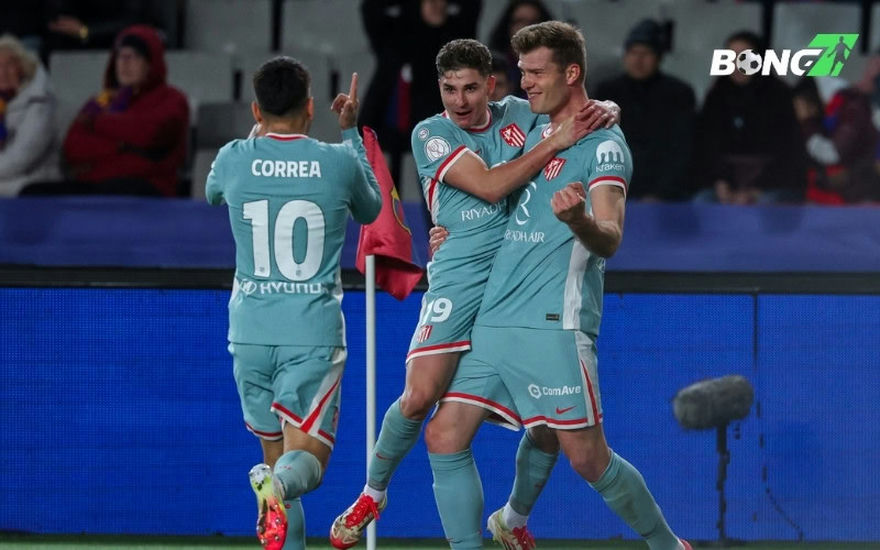 Màn khởi đầu sốc với quyền kiểm soát của Atletico
