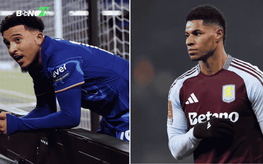Jadon Sancho và Rashford: Hai ngôi sao bị “thất sủng” tại MU
