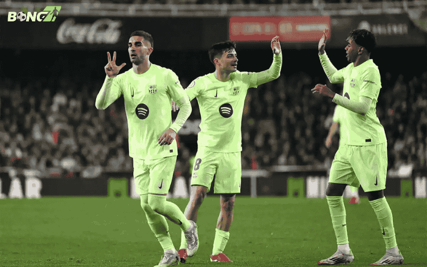 Kết quả trận đấu Valencia vs Barca đã phản ánh chính xác sức mạnh của Barcelona trong thời điểm hiện tại.