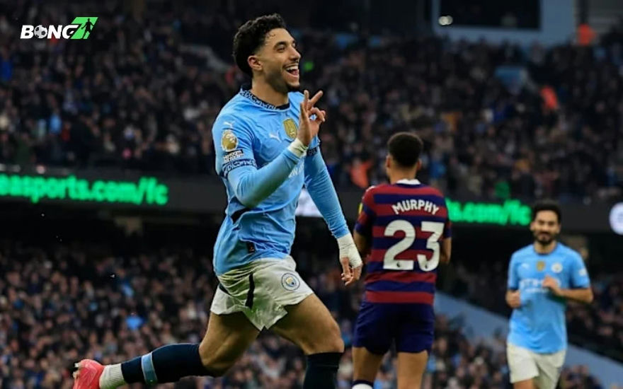 Omar Marmoush với phong độ cực kỳ ấn tượng, lập ngay hat-trick