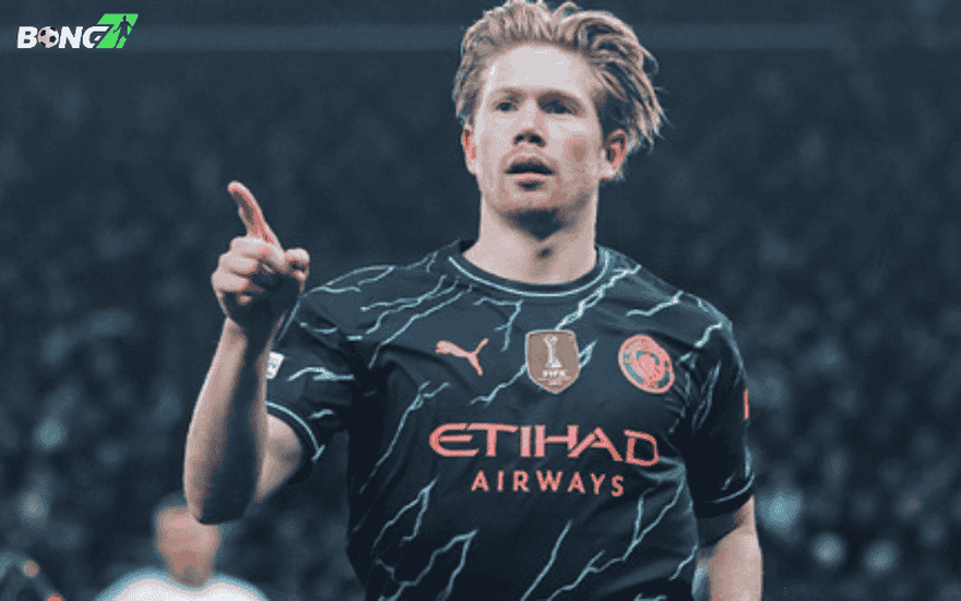 Kevin De Bruyne tỏa sáng giúp Man City lội ngược dòng