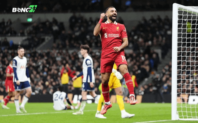 Bàn thắng vào lưới Man City giúp Salah lập kỷ lục khi chạm mốc 16 bàn thắng trên sân khách ở mùa giải