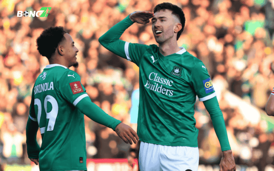 Ryan Hardie hiểu rằng nếu Plymouth có thể gây bất ngờ trước MU