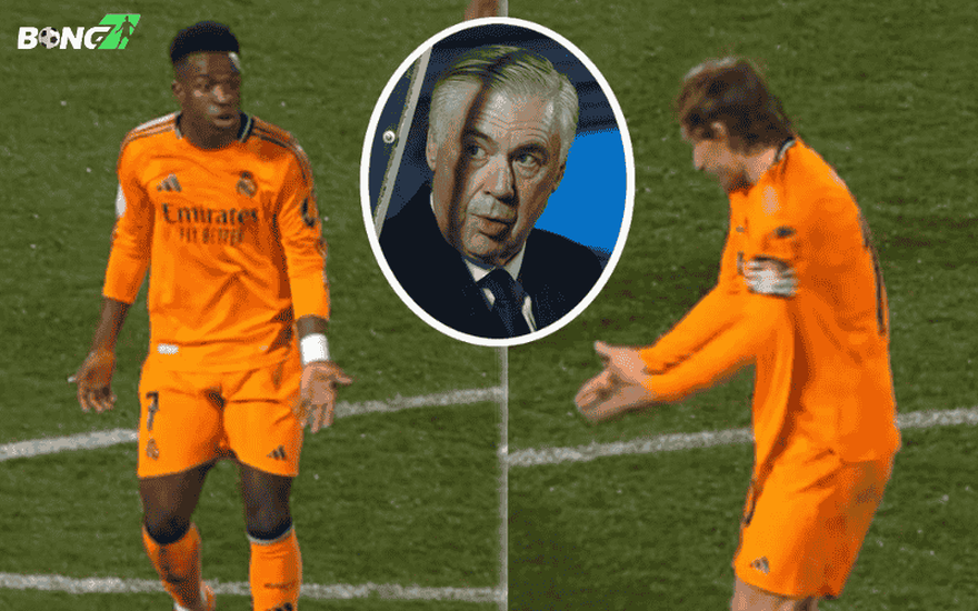 Nguyên nhân dẫn đến cuộc tranh cãi giữa Modric và Vinicius