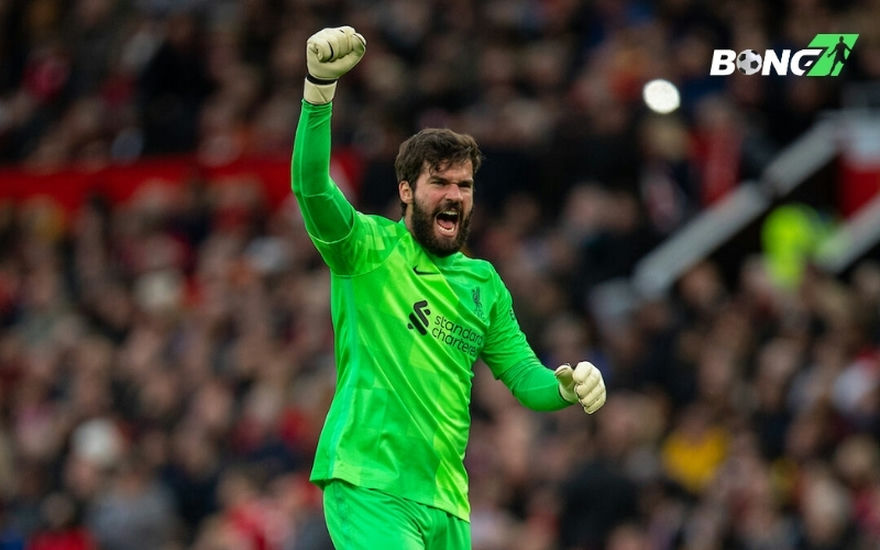 Thủ môn Alisson Becker của Arsernal