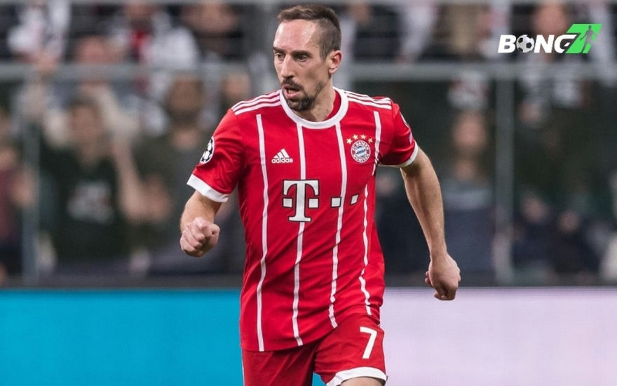 Ribery dành phần lớn sự nghiệp của mình ở Bayern Munich