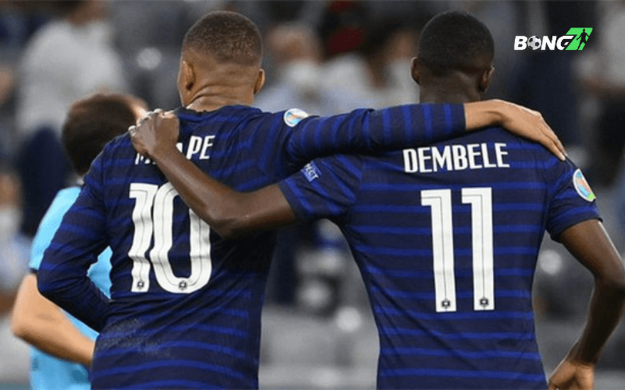 Với Mbappe và Dembele, ĐT Pháp sở hữu một trong những bộ đôi tấn công mạnh mẽ nhất thế giới