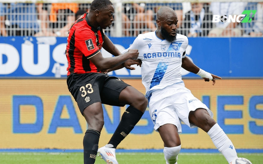 Lịch sử đối đầu giữa Nice và Auxerre
