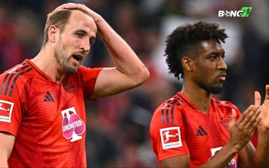 Harry Kane phải nhận chỉ trích nặng nề sau khi Bayern Munich hòa Dortmund 2-2 trong trận Der Klassiker