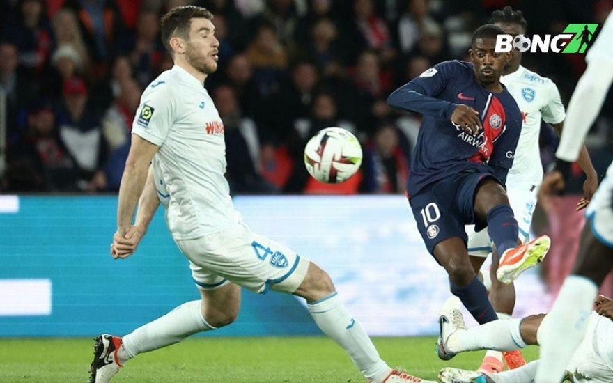 Sự áp đảo mạnh mẽ của PSG lên Le Havre