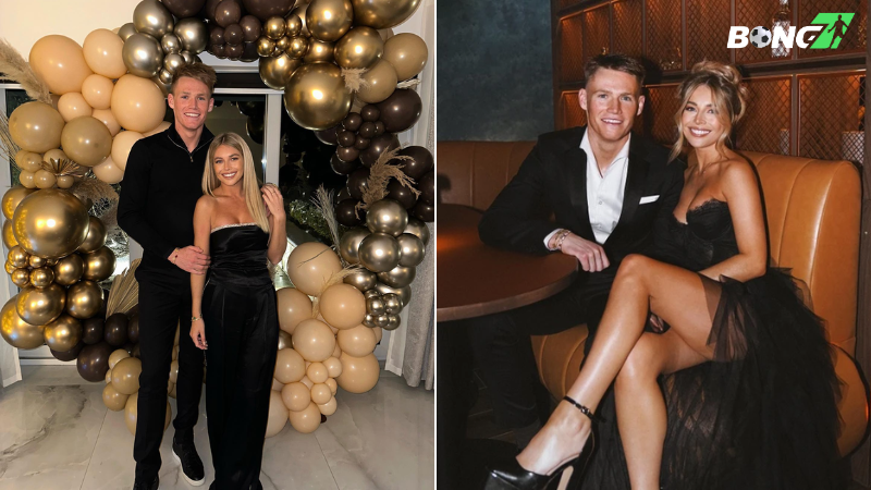Scott McTominay và bạn gái Cameron từng nhiều lần chia sẻ khoảnh khắc hạnh phúc trên mạng xã hội