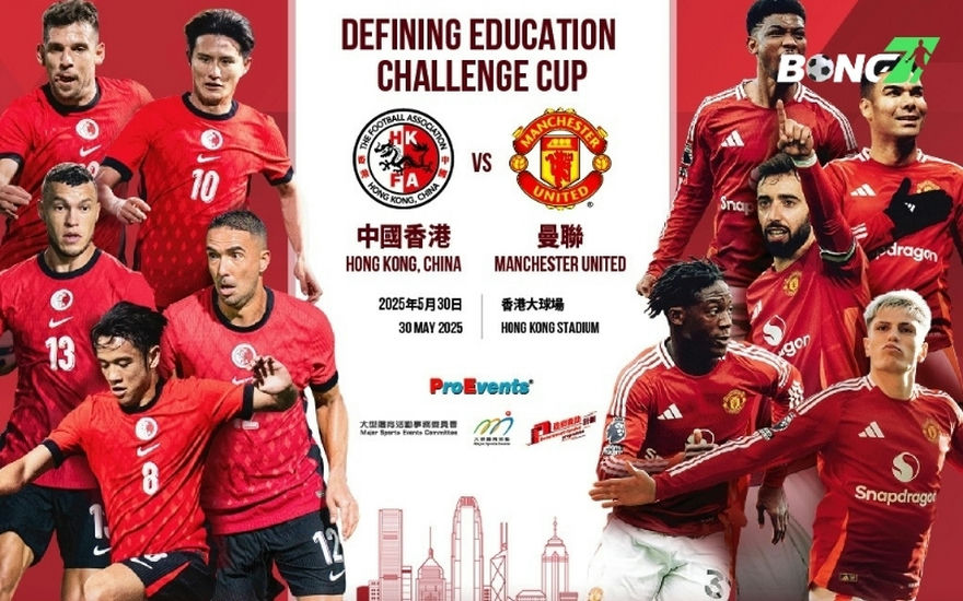 MU còn trận du đấu tại HongKong vào ngày 30/5