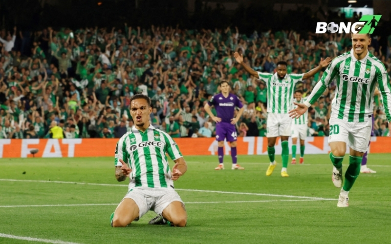 Real Betis mơ về trận chung kết UEFA Conference League sau chiến thắng với Fiorentina