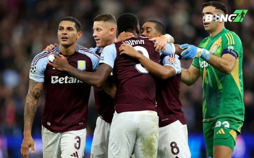 Phong độ bay cao của Aston Villa