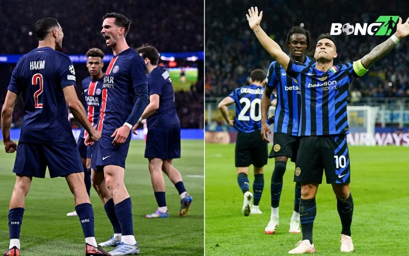 PSG đại diện cho cả nước Pháp, Inter đại diện cho cả Serie A