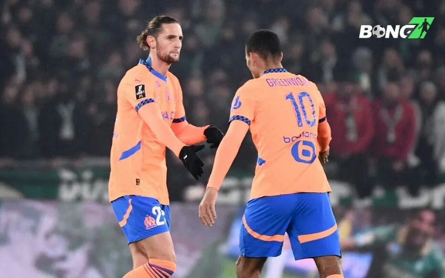 Rabiot và Greenwood đang tỏa sáng tại Marseille
