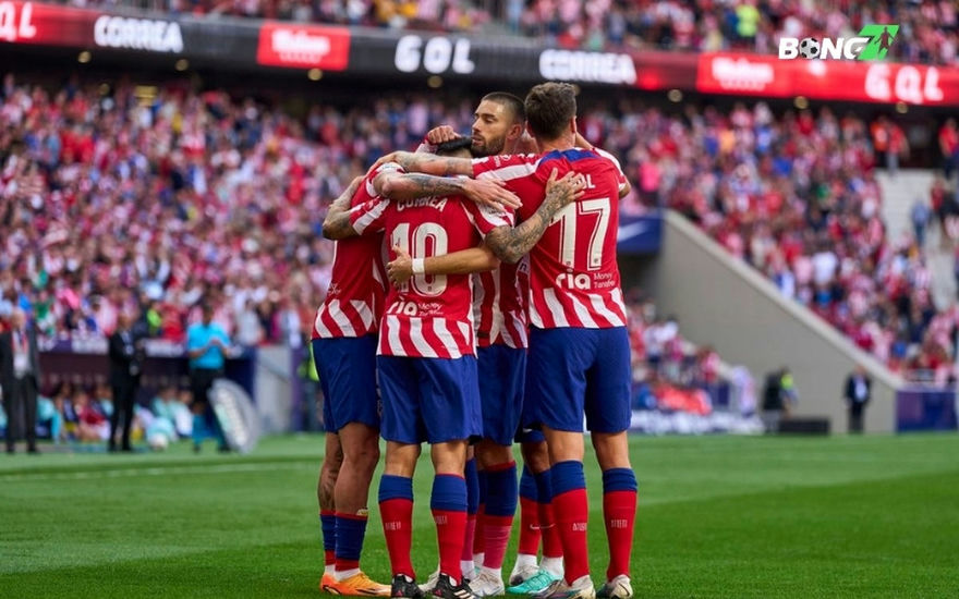 Atletico đang sở hữu hàng công rất mạnh