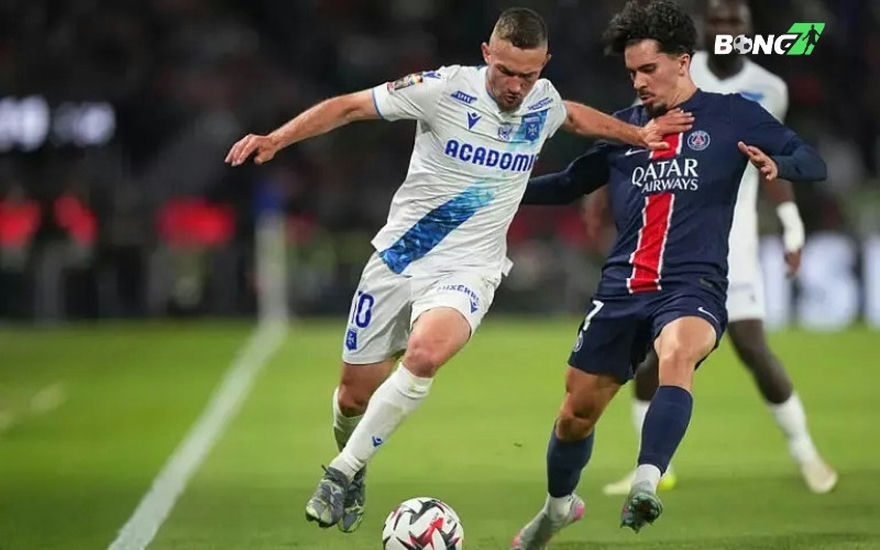 Bàn thắng bất ngờ của Auxerre không làm khó PSG