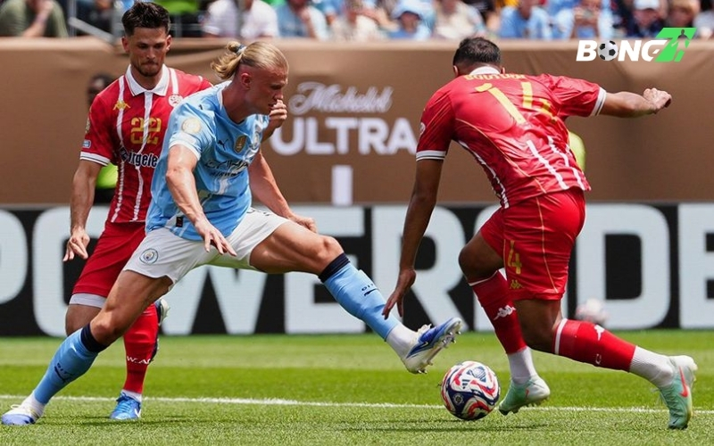 Man City ghi bàn mở tỷ số dẫn trước ngay từ hiệp 1