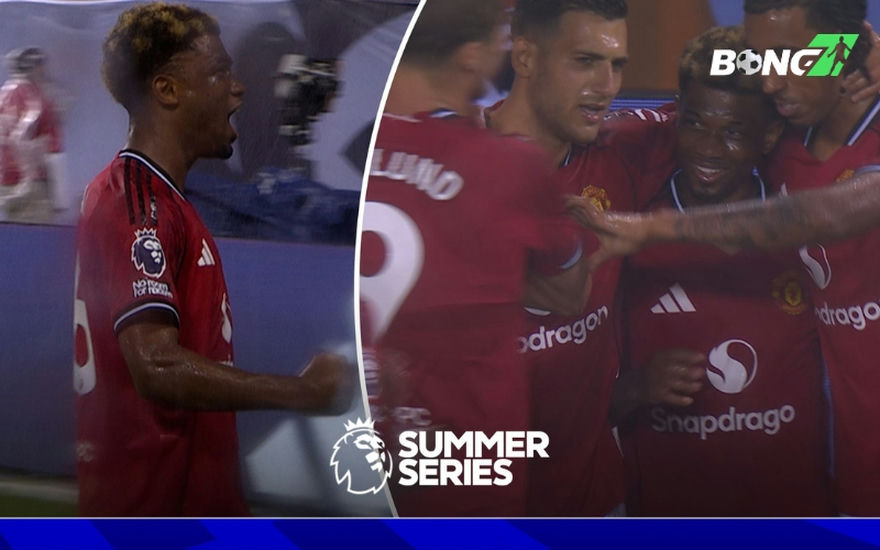 Amad Diallo nâng tỉ số lên 3-0 cho Man Utd