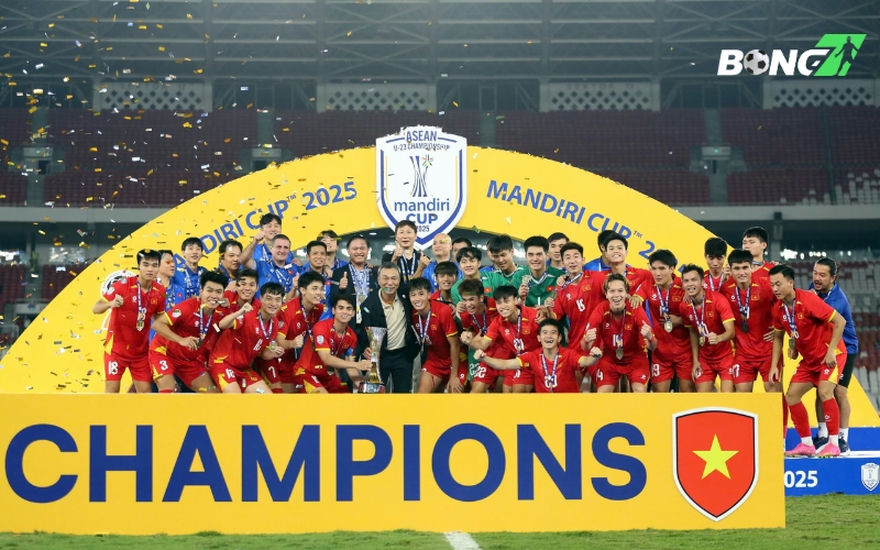 U23 Việt Nam lập kỷ lục vô tiền khoáng sau khi vô địch AFF U23 Championship