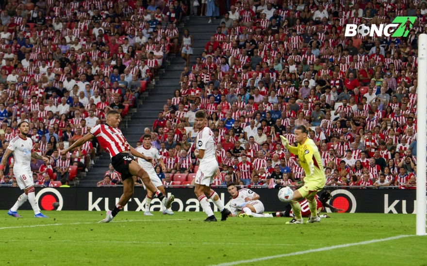 Athletic Club nhanh chóng tạo cách biệt 2 bàn từ hiệp 1