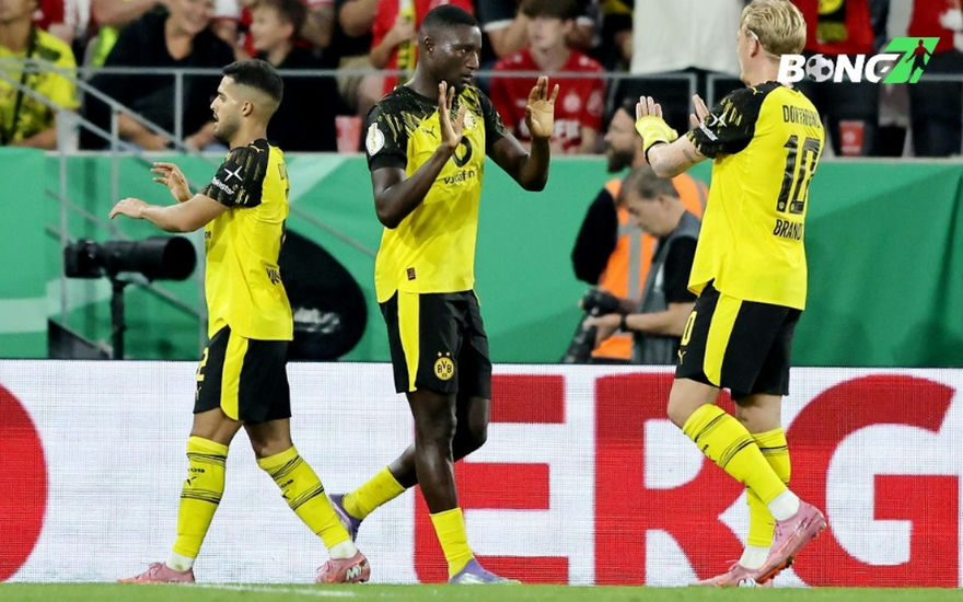 Guirassy ghi bàn thắng duy nhất cho Dortmund